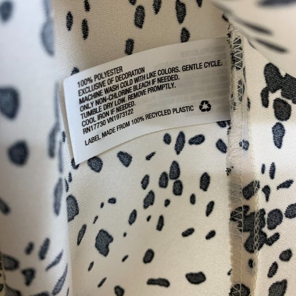 A New Day Slip Dress Leopard Print Cami Lace Trim Midi Slit NWT - Picture 8 of 11